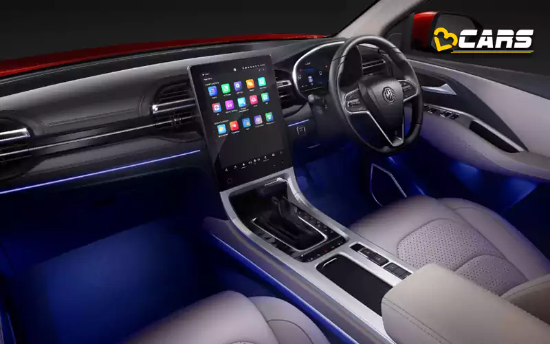 2022 mg hector facelift interiors revealed